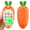 Baby Cell Phone Toy with Early Education & Music, Learning Educational Fake Phone for Kids, Sensory Toys for Toddlers Kids 3