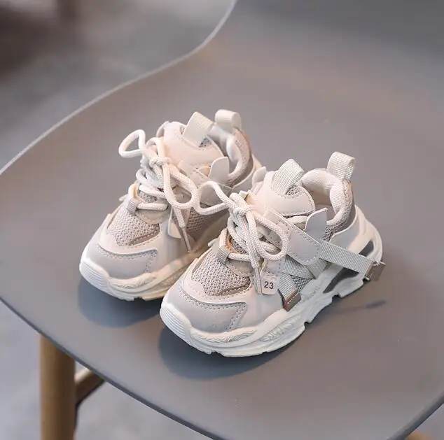 

Size 21-30 Children Sport Shoes for Boys Fashion Casual Sneakers for Kids Girls Non-slip Baby Toddler Shoes Zapatillas 2-16y