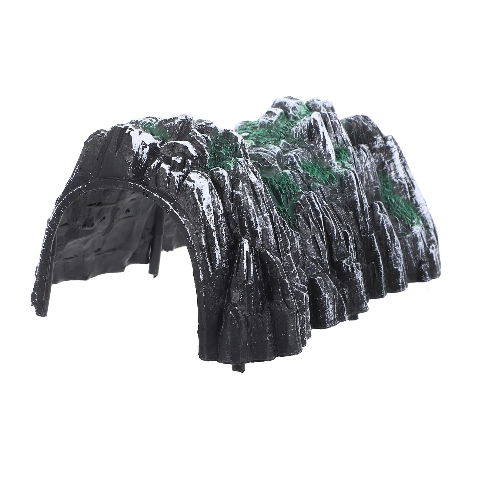 Simulation Rockery Train Cave Tunnel Model Diy Miniature Railway Scene Accessory train tunnel toy train accessory plastic rockery railway toys model train scene layout props bridge expansion