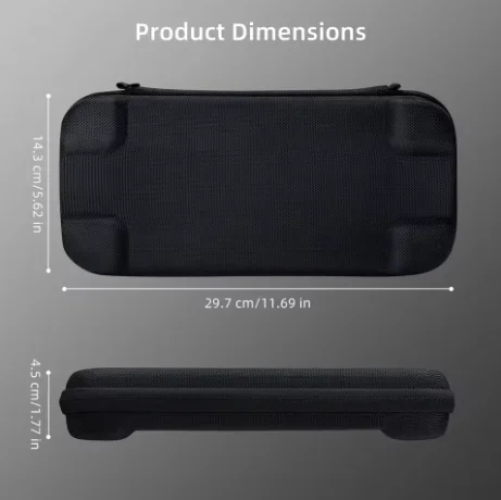Custodia da Viaggio Portatile per Console Switch 2, Borsa Rigida per Accessori Gaming con Maniglia per il Trasporto - immagine 6