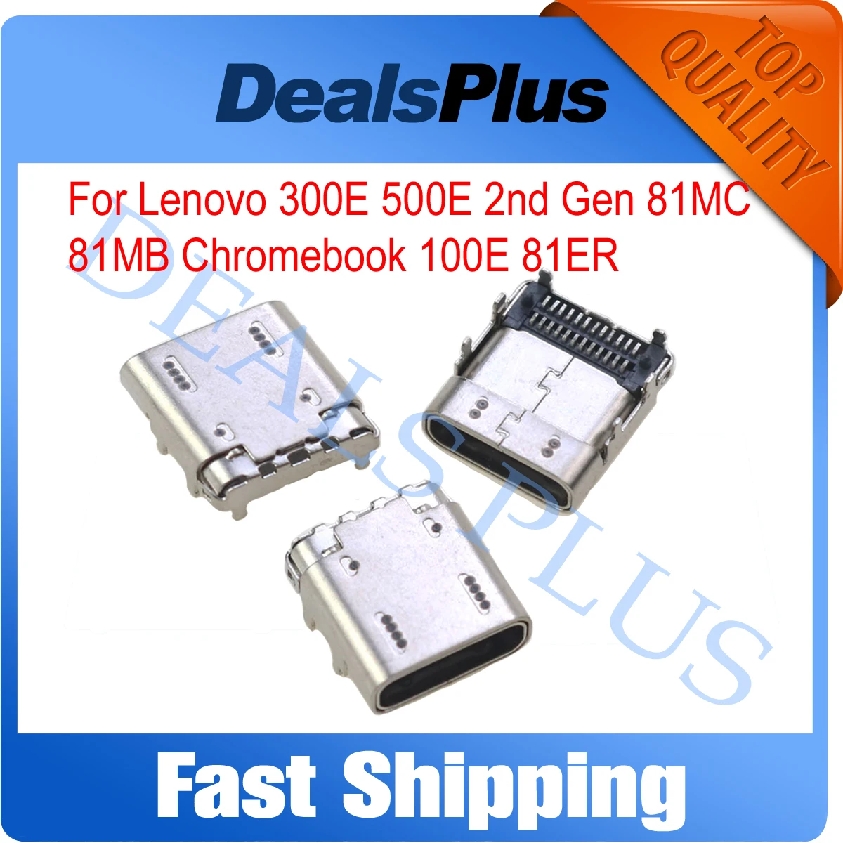 

New USB Type-C DC Power Jack Port Connector Replace For Lenovo 300E 500E 2nd Gen 81MC 81MB Chromebook 100E 81ER BM5688 NM566