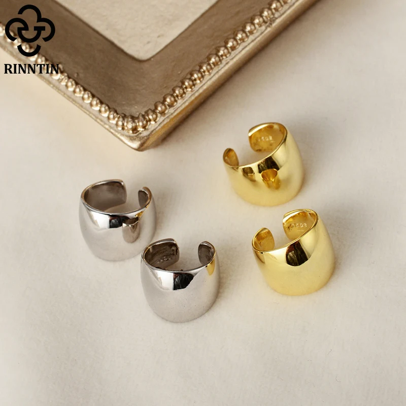 Ear Clip Earrings 1Pcs 925 Sterling Non-Piercing Helix Cartilage Cuff For Women Girls Jewelry CL07-12