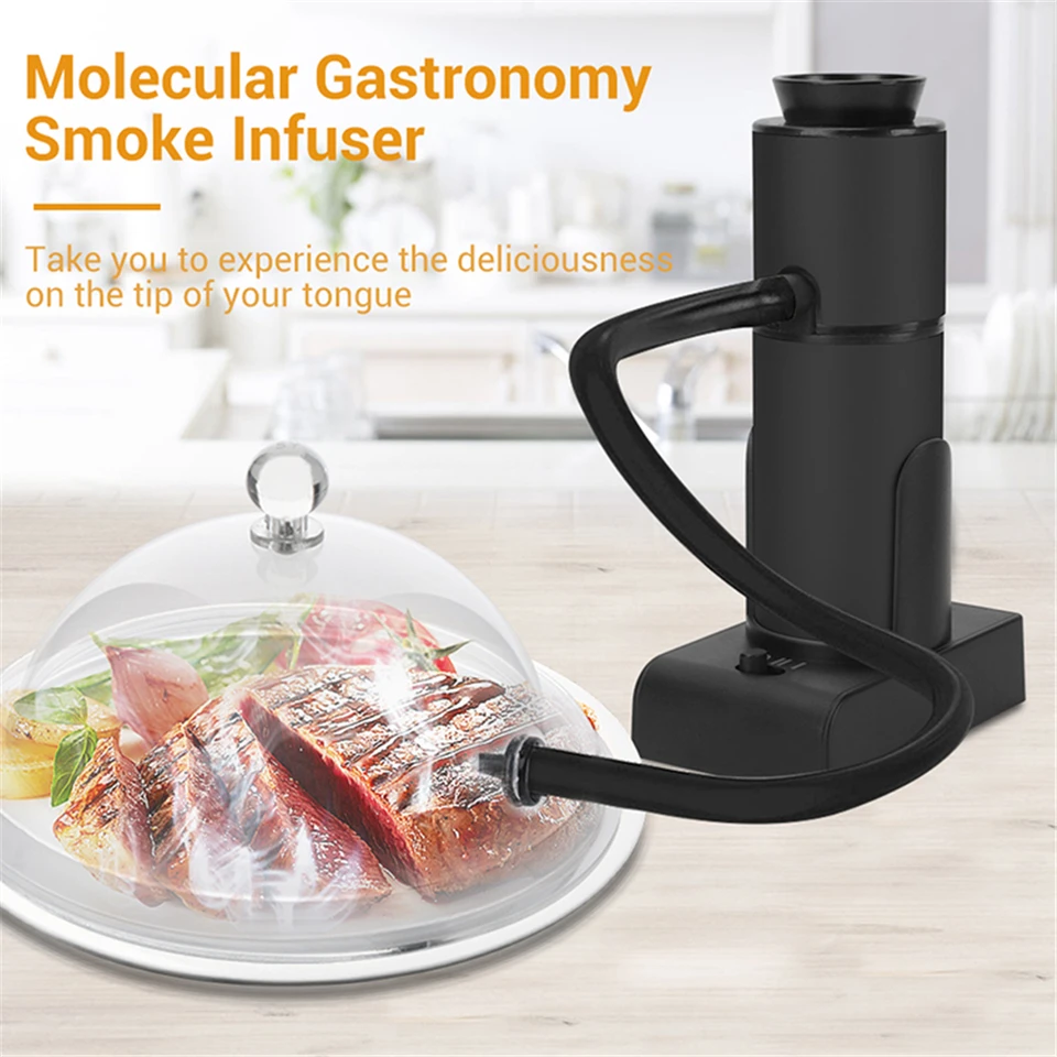 Smoke Infuser Portable Molecular Cuisine Smoking Food Cold Smoke