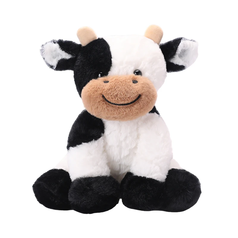 Nice Huggable Plush Cow Toy Lovely Cattle Plush Stuffed Animals Cattle Soft Doll Birthday Gift