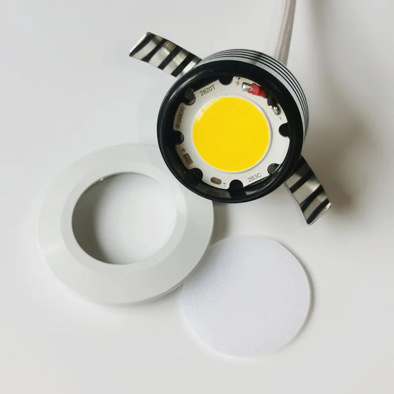 미니 LED 스포트 Downlights 디 밍이 가능한 COB 5W Led 스포트 천장 캐비닛 쇼케이스 로프트 장식에 대 한 110V 220V 빛