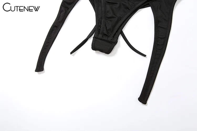 Bodys calados para mujer, sexys, con lazos, sin mangas, espalda descubierta, ajustados, con volantes, impresionantes, de verano, nuevos monos