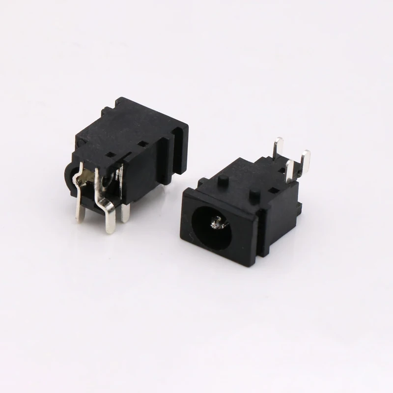 

5pcs Fixed pins 3 outer diameter 3.8 inner core 1.65 pin 2 pin high temperature resistant DC power socket female base DC-049