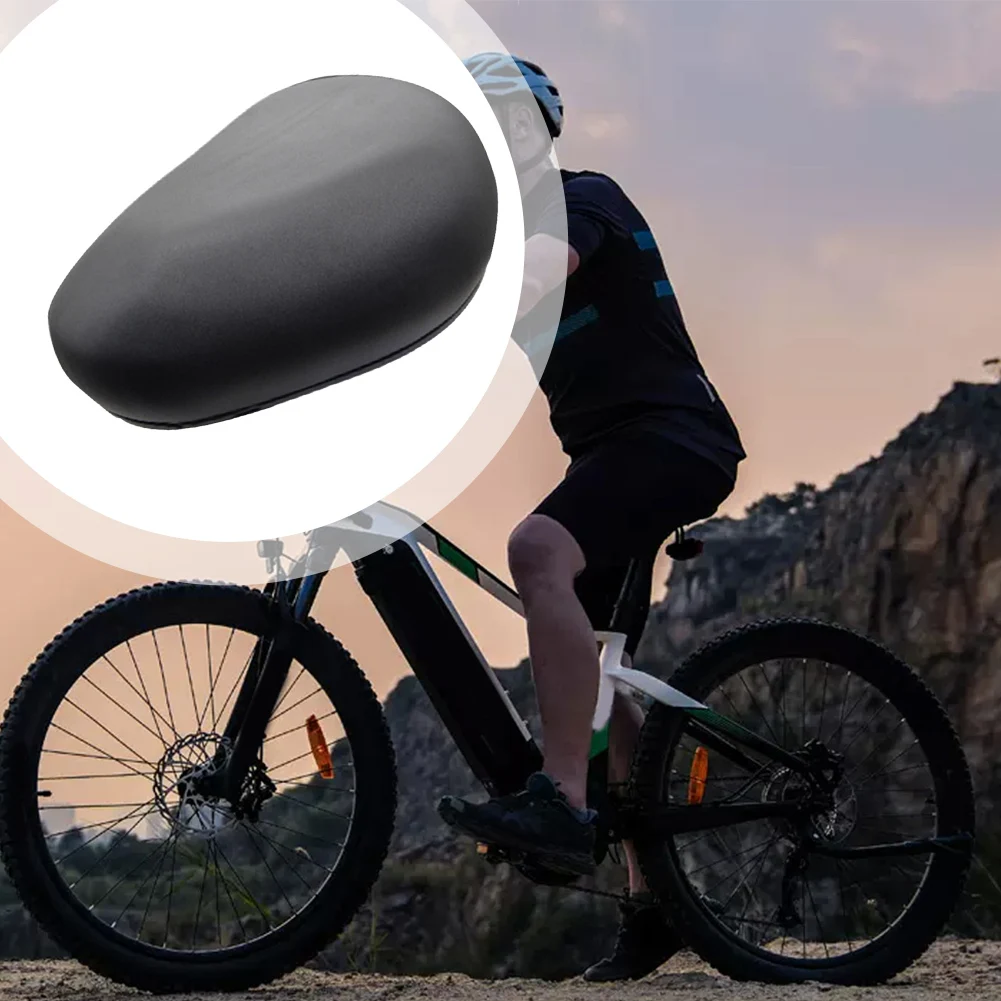 Electric Bicycle Saddle Comfortable Soft Widen Saddle For E-bike Thickening Saddle Pad Cycling Breathable Cushion Accessories