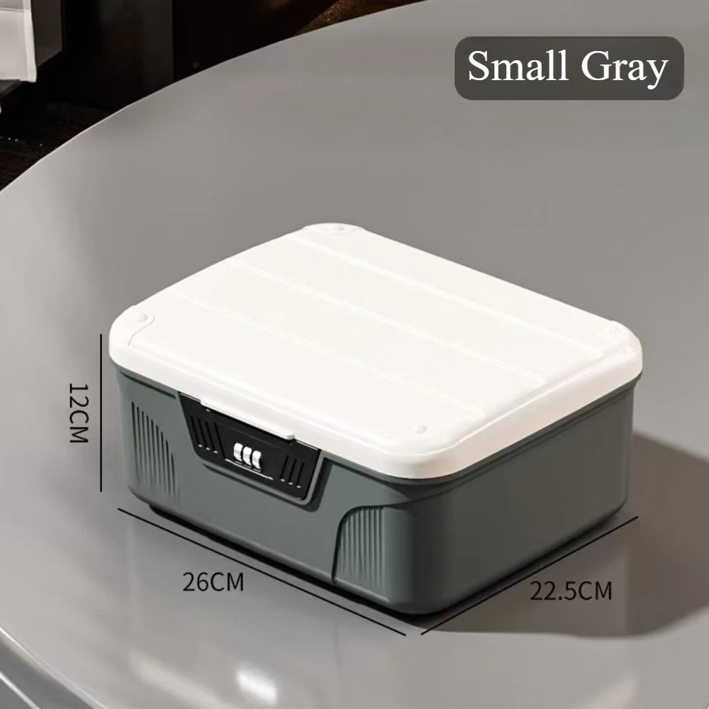 Secure Privacy File Lock Box - Valuable Item Organizer & Safe Storage Solution