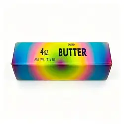 Butter Stick Slow Rising Squishy Fidget Toy - Stress Relief and Hand Relaxation Gift (Colorful 13.5cm)