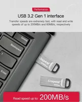 Kingston DataTraveler Kyson USB Flash Drive 64GB 128GB 256GB 512GB USB 3.2 Flash Penrive DTKN Pen Drive For Computer 4