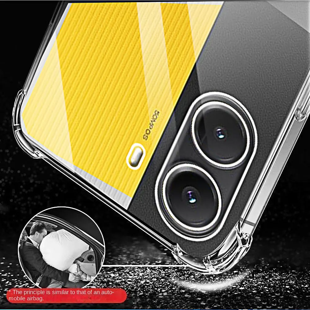 Ultra Clear Transparent Phone Case with Durable Protective Shield
