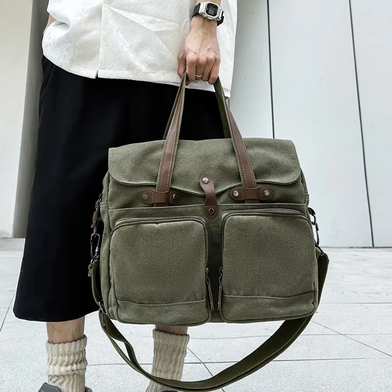 Schultertasche Teddy Reed Pile Mist