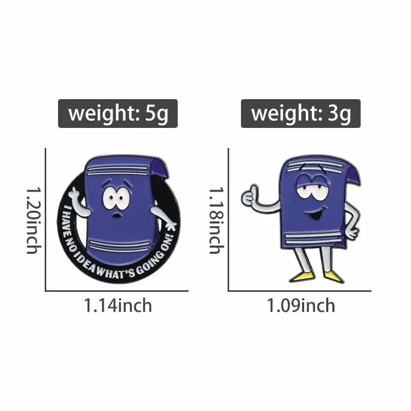 Lustige Anime Komödie Film Emaille Pins Cartoon niedlichen Handtuch Broschen Revers Abzeichen Rucksack Zubehör Hut Schmuck Geschenk für Kinder Freunde – Detail 10