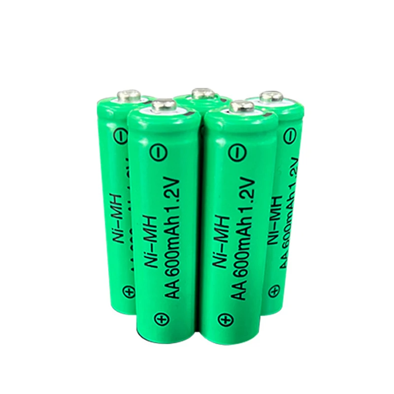 NEW 1.2V AA 600mAh NI-MH Rechargeable Battery for Camera Microphone Flashlight Remote Control MP3/MP4 Player  Electric Shaver 1