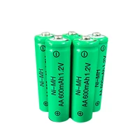 NEW 1.2V AA 600mAh NI-MH Rechargeable Battery for Camera Microphone Flashlight Remote Control MP3/MP4 Player  Electric Shaver 1