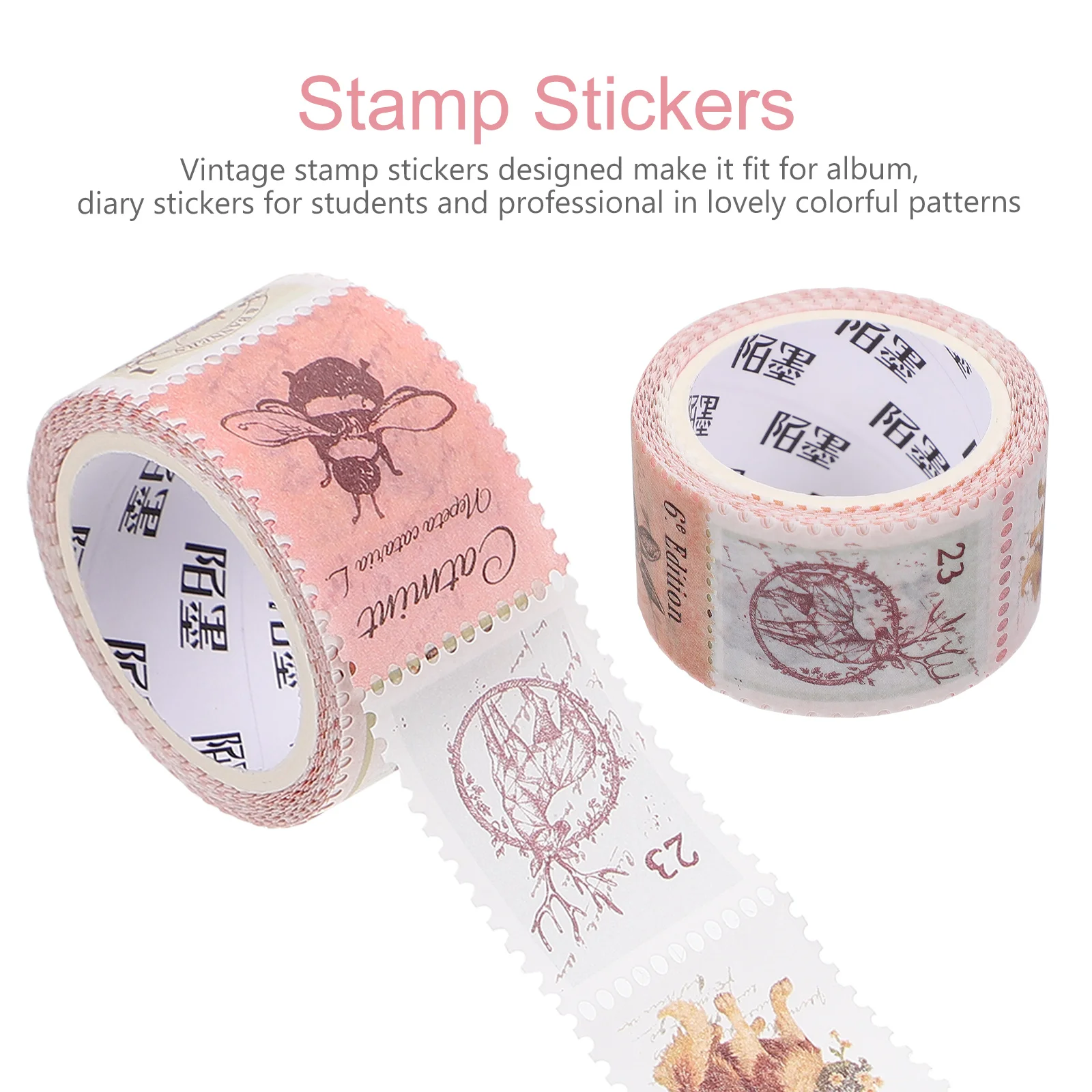 

Stamps Washi Tape Stiquer Personalizados Water Bottle Season Stickers Paper Reward