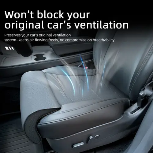 For Tesla Model 3 Y S X New Y Juniper Leg Support Extension Seat Cover Memory Foam Extender Cushion Car Interior Accessories - Image 4