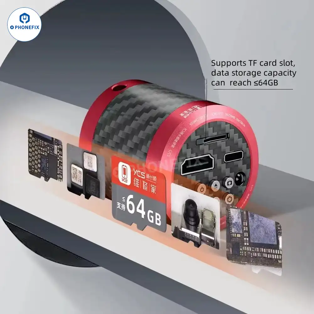 YCS X80 4K CMOS HDMI 1080P Microscope Camera Video USB