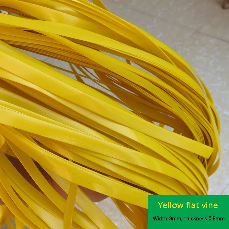 DIY Material Rope PE Vine Woven Material Woven Basket Plastic Strip Hanging Basket Repair
