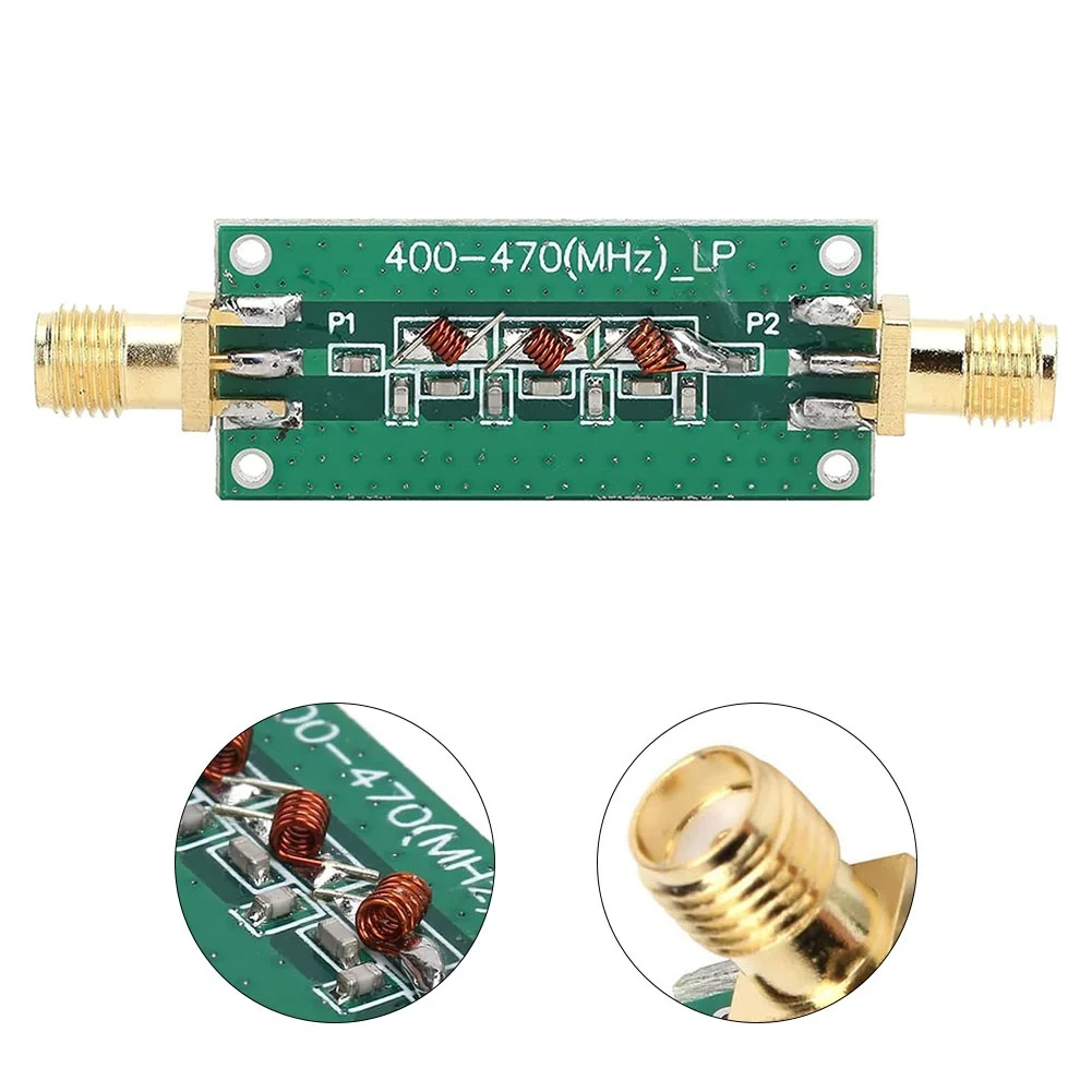 

1pcs Low Pass Filter Module LPF 400‑470MHZ PCB Electronic Component Power Module Test Equipment Accessories Industrial Tool Part