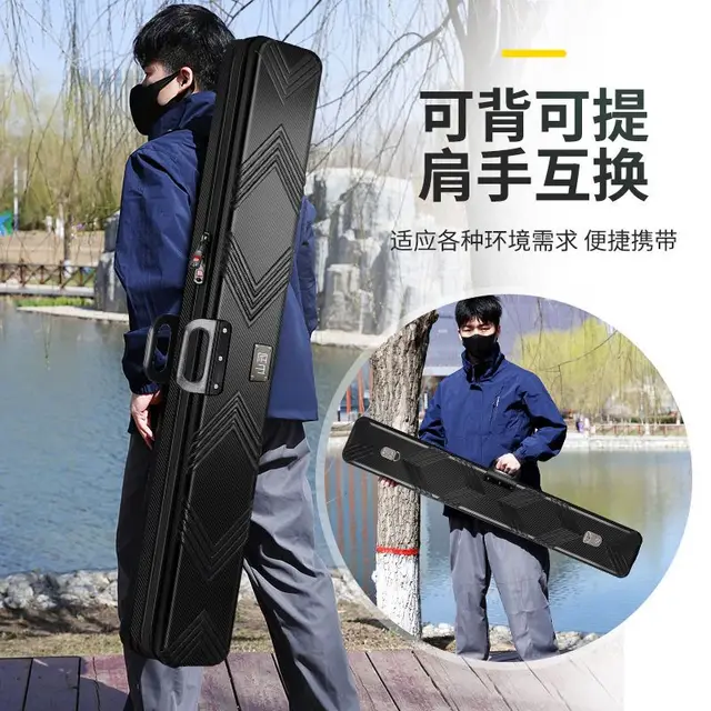 다기능 낚싯대 가방으로 모든 낚시 기어를 안전하고 편리하게 수납하세요.