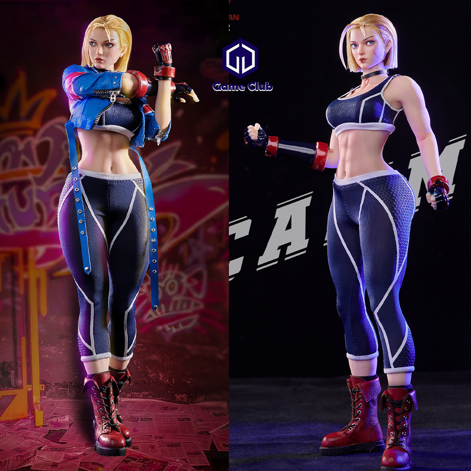 2025 Q2 STARMAN MS-012 1/6 Scale Female S-level Street Fighter Cammy Female Agent - Blue Bee Full Set 12in Action Figures Model