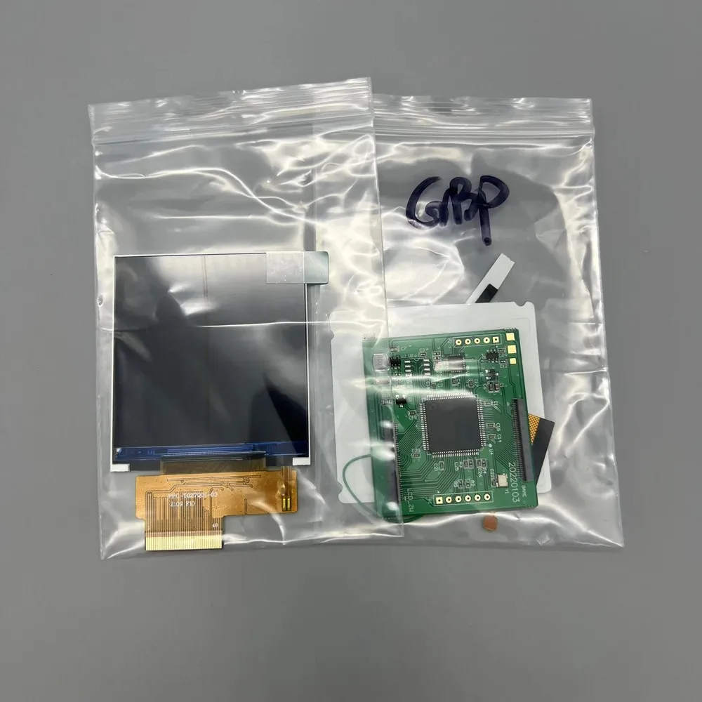 IPS 2.6 Inches GBL LCD High Brightness LCD Screen for Nintendo GameBoy Light, Plug and Play Without Welding and Shell Cutting.