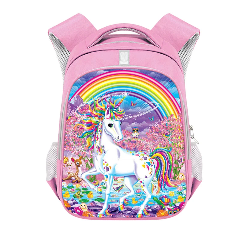 Mochila de unicornio para niñas, mochilas escolares Kawaii para niños pequeños, bolsa de guardería de dibujos animados, school|kindergarten bagschool - AliExpress