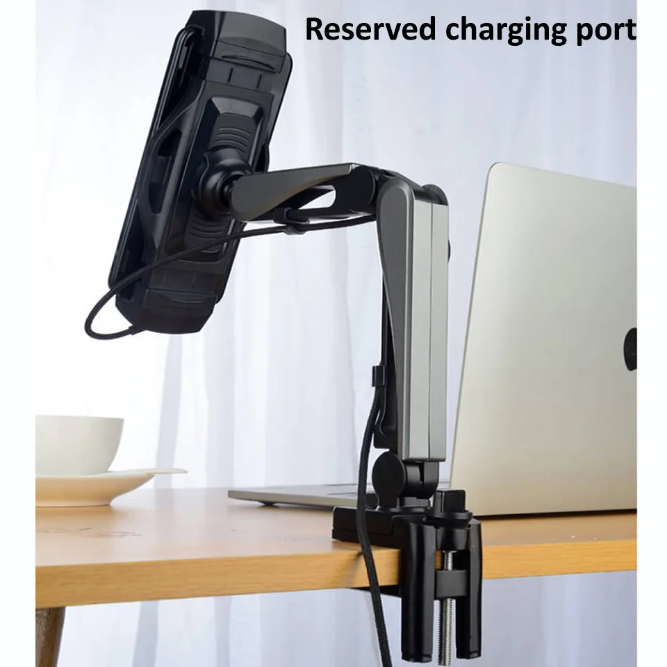 Suporte de Tablet de Cama Ajustável para Telemóveis Braço Preguiçoso Mesa de Cama Suporte para Tablet Ipad Mini 412 Outmix360 - Imagem 4