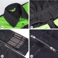 Reflective Anti-Scald Work Coveralls