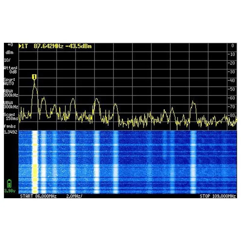 Originální tinysa kapesní spektrum analyzátor 2.8 / 4 palec dotek obrazovka 100 k-5.3ghz tinysa ultra spectrum analyzers s baterie