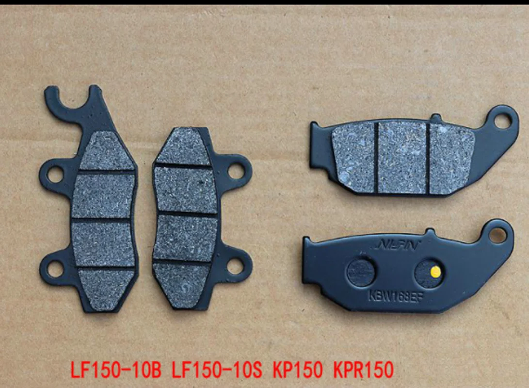 2-Pack Motorcycle Brake Pads - Semi-Metallic Disc Brake Pads For Dirt Bikes & ATVs