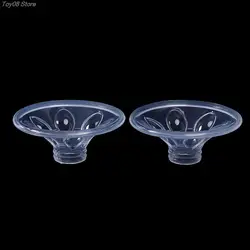 2PCS Silicone Generic Breastfeeding Nursing Breast Strong Pump Baby Feeding Massage Cushion For manual/electric Breast Pumps