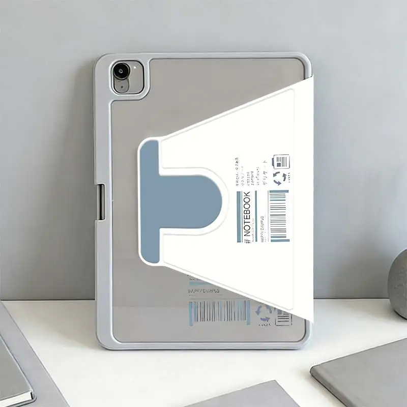Tri-Fold 360° Rotating Smart Tablet Case