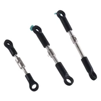 7Pcs Front Rear Tie Rod Linkage Servo Link Rod Set for Wltoys 144001 144010 124016 124017 124019 RC Car Spare Parts 1