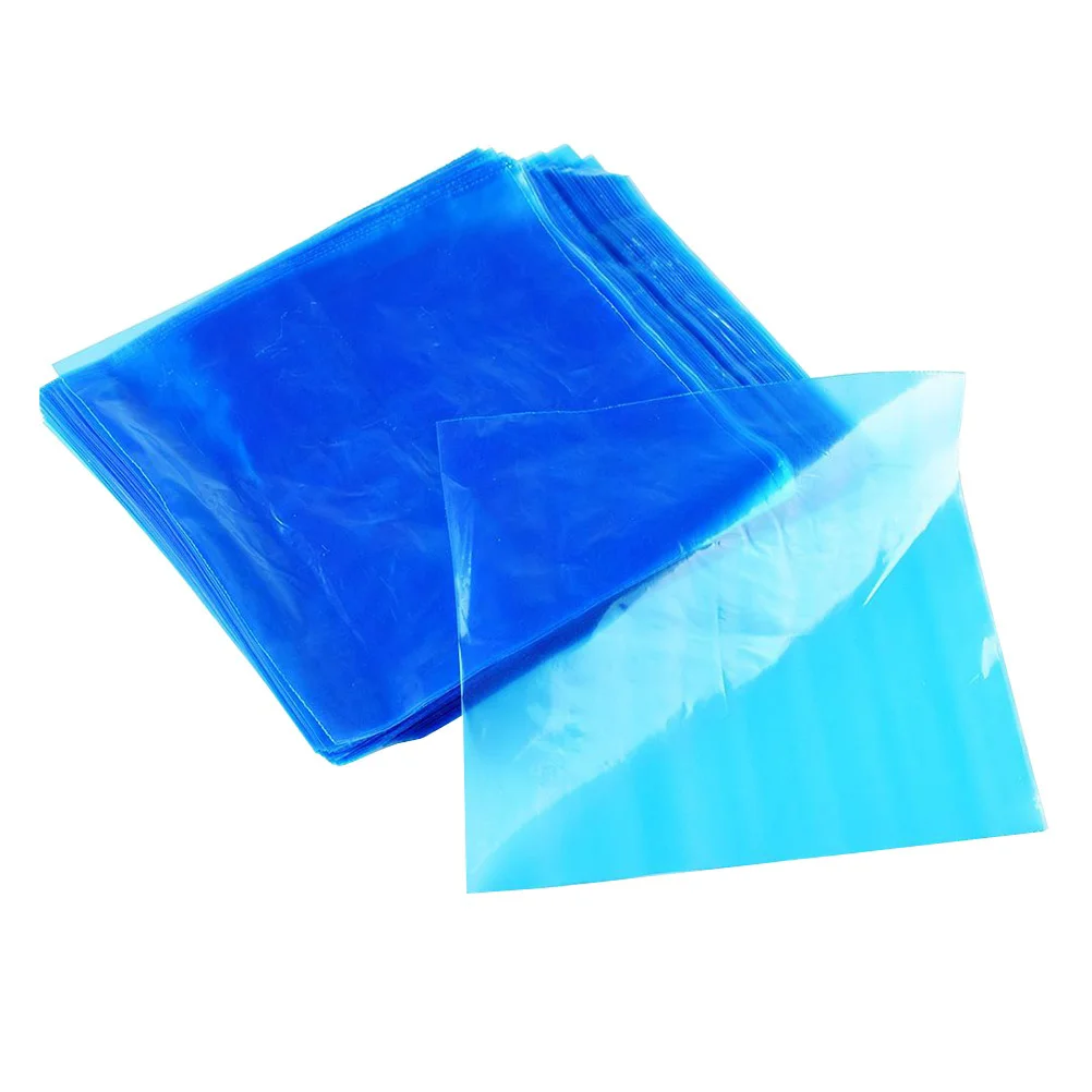 

200pcs Disposable Cover Bag Storage Pouches Accessories for Machine (Blue)