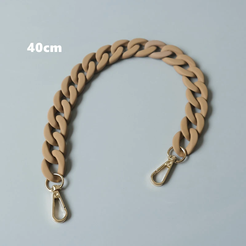 40 cm Damen-Taschengurt, Ersatz, langes Panel, breite Taschenkette, fortschrittliches Kettenzubehör, modisches Taschenzubehör – Detail 4