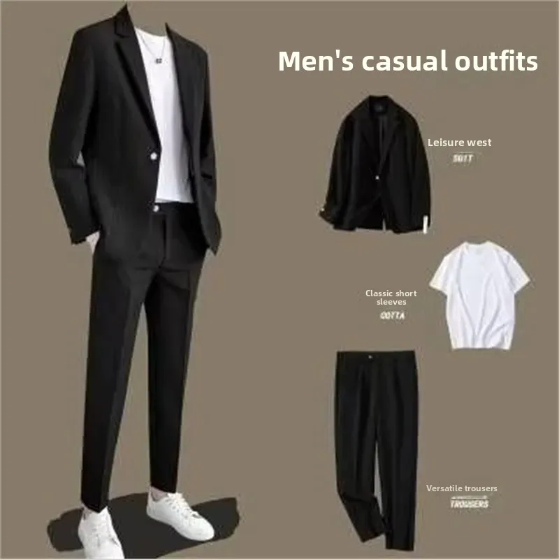 Veste de costume polyvalente et décontractée pour hommes