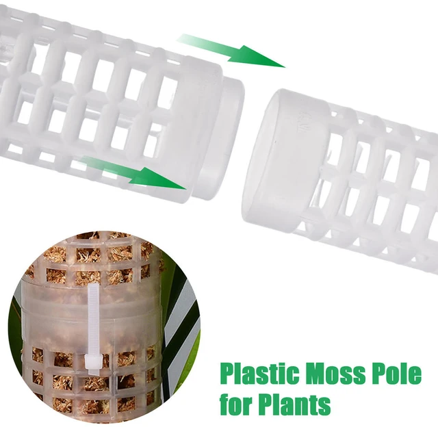 Moss Pólus Hegymászó Növények Növénytámogatás A Mászáshoz Beltéri Cserepes Növény Egymásra Rakható Pvc Növényi Tartó Tétek Monstera Szerszámok - Image 3