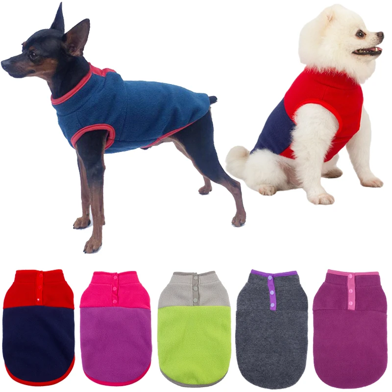 

Winter Autumn Warm Fleece Vest Soft Thicken Lightweight Sweater Fleece Vest Cute Cat Pet Clothes For Small Medium Dogs