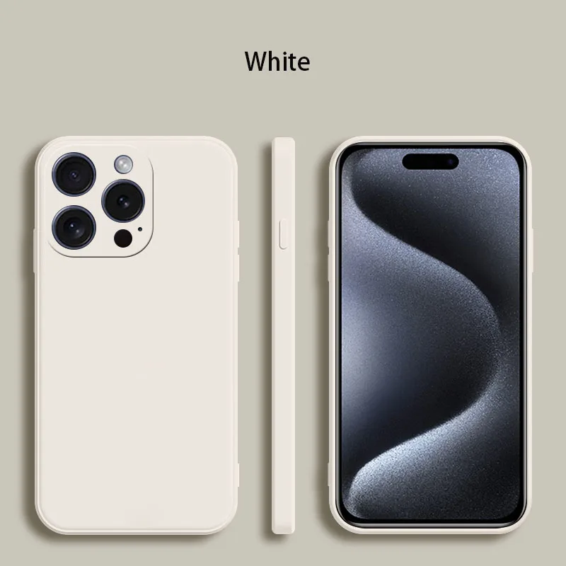 Premium Liquid Silicone Shockproof Phone Case - Enhanced Protection