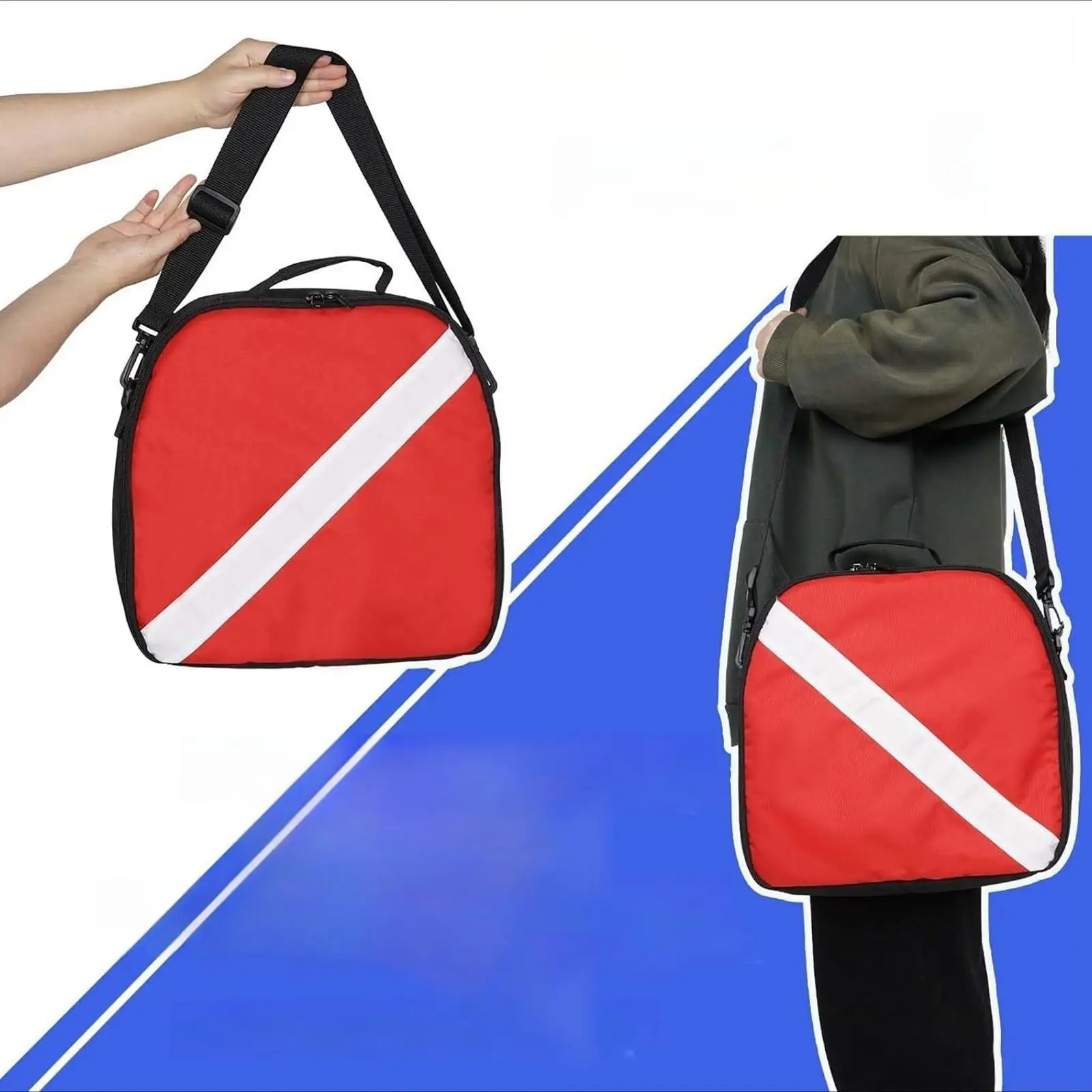 스쿠버 레귤레이터 가방, 지퍼 포함, 보호 기능, 휴대 가능, 다기능, 조절 가능..