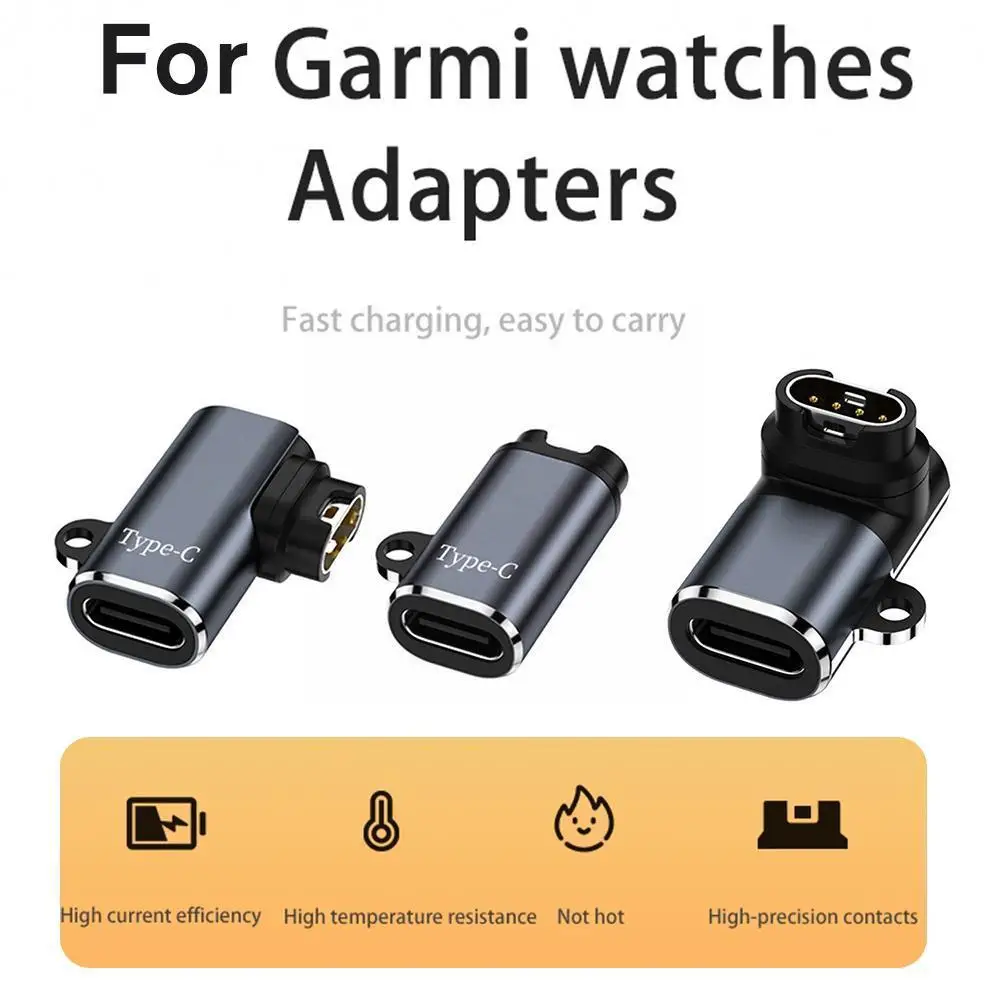 

Адаптер зарядного устройства для смарт-часов типа C для GARMIN fenix7 7X 5S 6 6X 6S PRO, противопыльная пробка для зарядного порта для Smart Y2G6