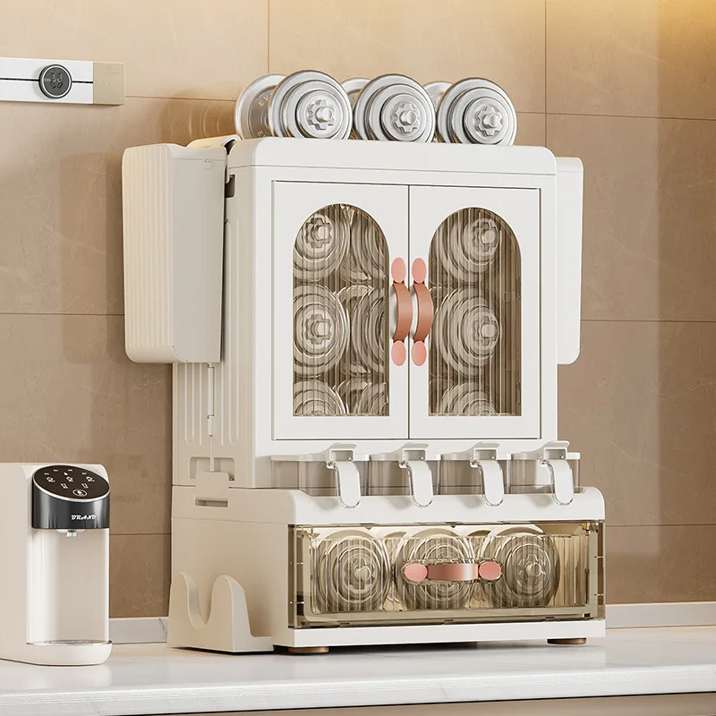 Suporte de Armazenamento para Cozinha, Organizador de Utensílios, Bloco de Facas, Organizador de Talheres, Grande Capacidade, Economia de Espaço, Cozinha Integral