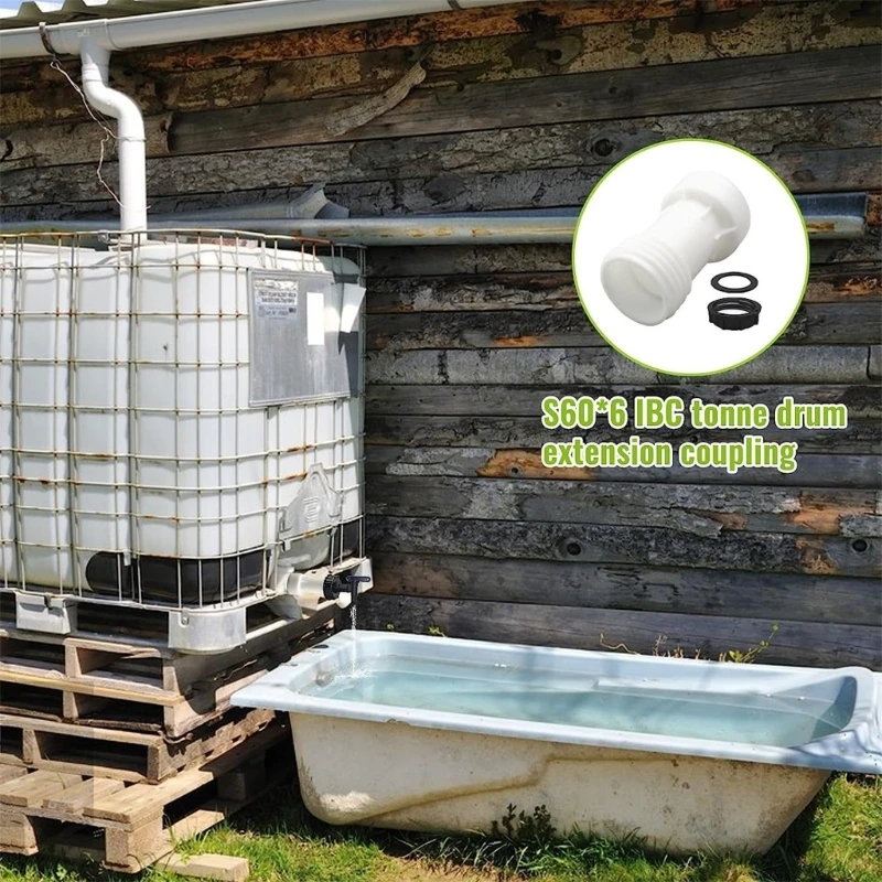 

Convenient IBC Ton Barrels Joint Pipe Connection Easy Installation