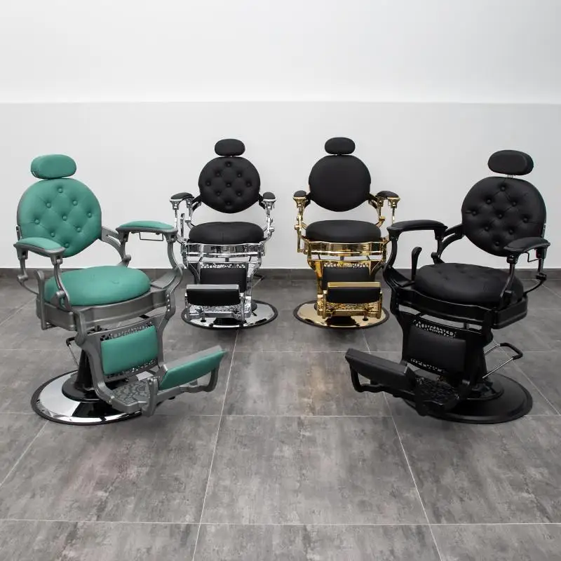 Stylist Recliner Barber Chair Adjustable Salon Luxury Barbershop Mobile Barber Chair Shampoo Chaise Coiffeuse Barber Accesories