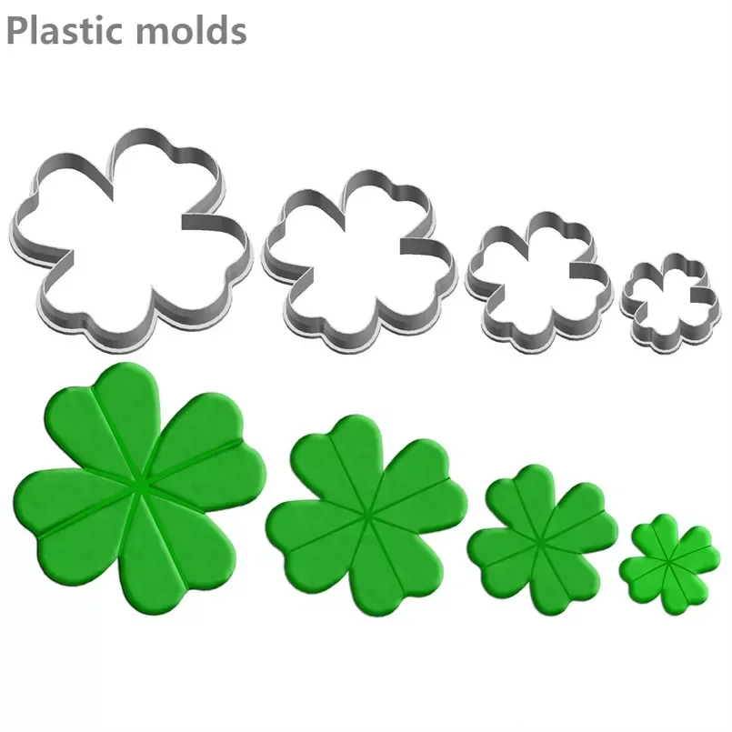 Cookie Cutter Baking Mold Fondant Cutter Cartoon Clover