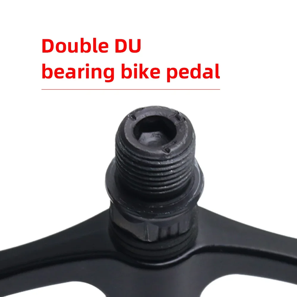 Pedali bici ultraleggeri 2DU Ciclismo su strada bmx Mtb Accessori per parti di biciclette con piattaforma piatta - immagine 4