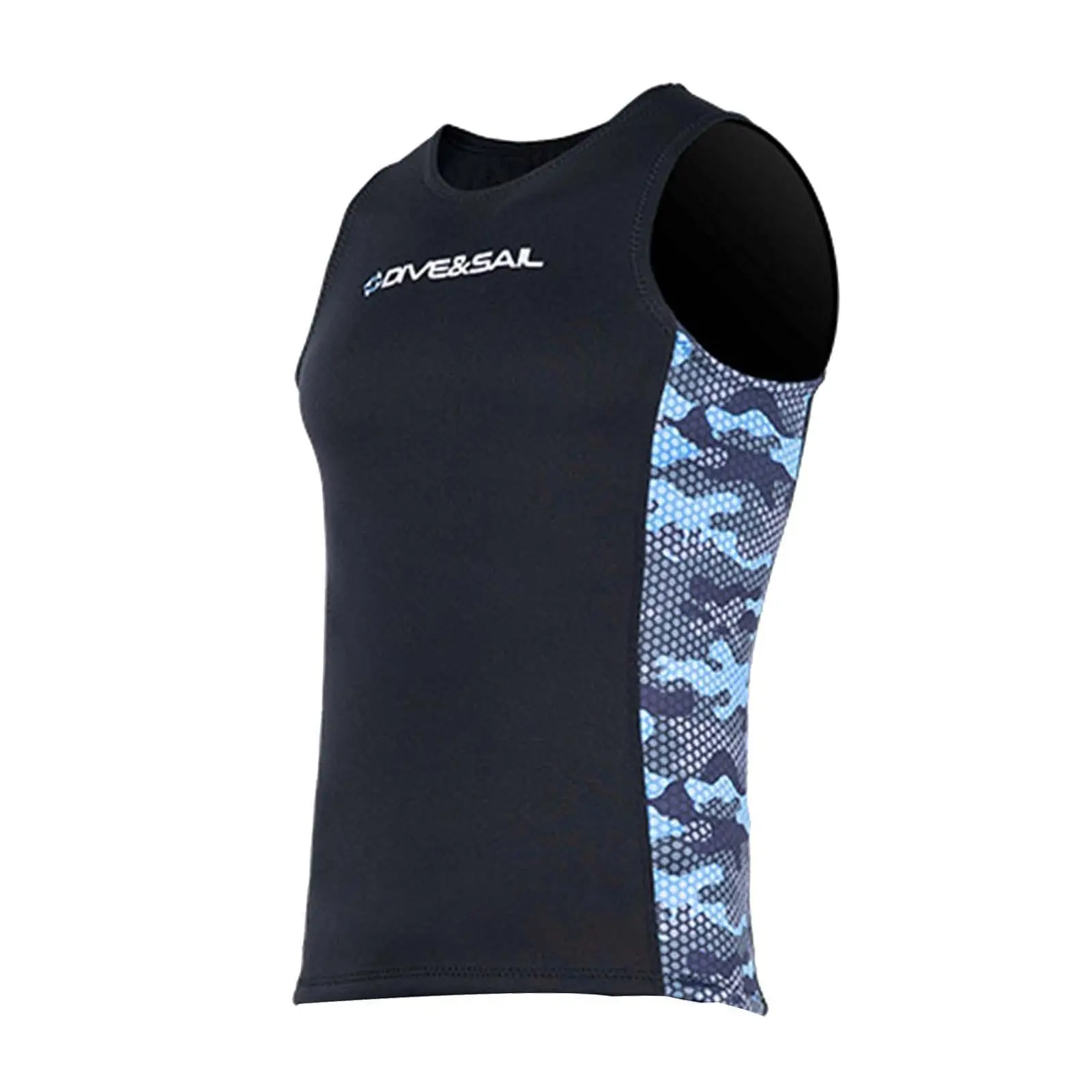 Wetsuit Vest, Diving Tops, Water Sports, 2mm Neoprene Swimsuit, Sleeveless Diving Vest, Swimming Vest Jacket